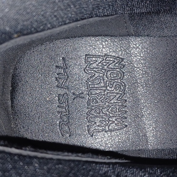 SUPER RARE-Size W11- Dolls Kill.X.Marilyn Manson-Knee High Platforms!! - Picture 7 of 17